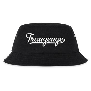 Trauzeuge - Kinder Bucket Hat - Schwarz - Vorne