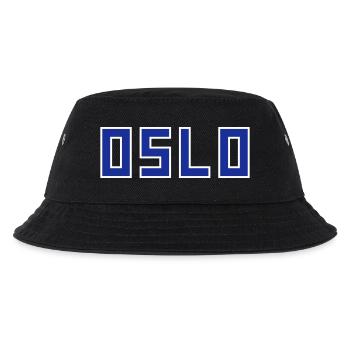 Oslo - Kinder Bucket Hat - Schwarz - Vorne