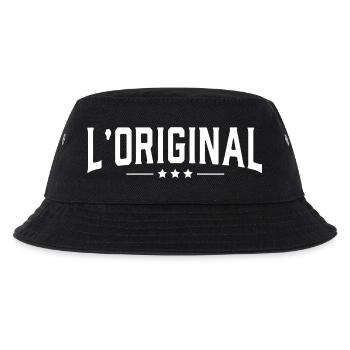 "L'original" t-shirt humour famille - Bob Enfant - noir - Devant