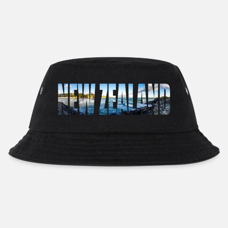 Idée cadeau de la Nouvelle-Zélande Backpacker Work & Travel - Bob Enfant - noir