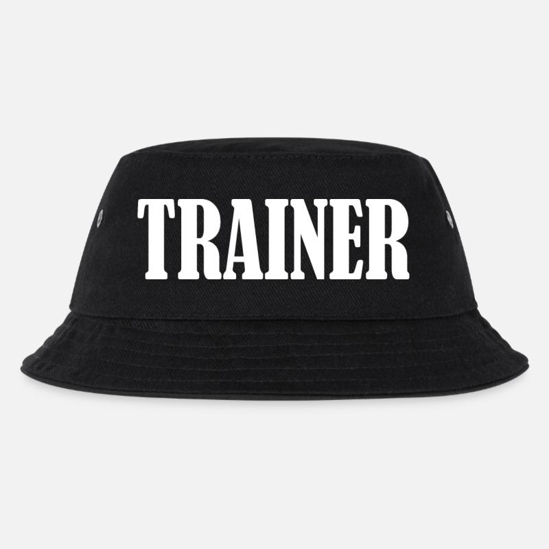 Trainer - Kinder Bucket Hat - Schwarz