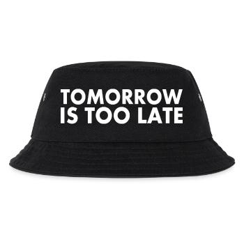 Tomorrow is too late - Bob Enfant - noir - Devant