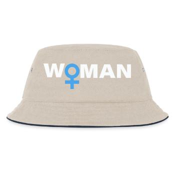 FEMME - Bob Enfant - blanc cassé/bleu marine - Devant