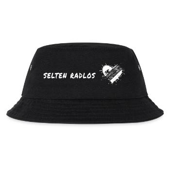 selten radlos fahrrad spruch geschenk reifenspur - Kinder Bucket Hat - Schwarz - Vorne