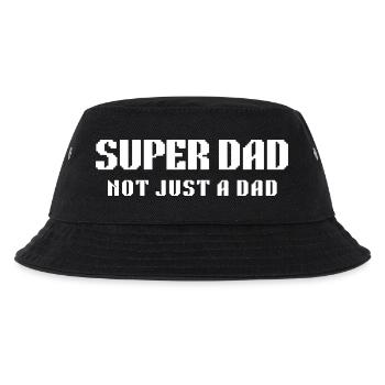 Super Dad: Not Just a Dad - Kids’ Bucket Hat - black - Front