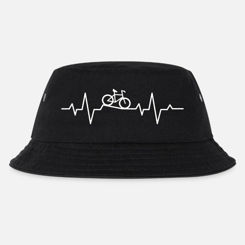Idée cadeau Heartbeat pour les fans de cyclisme - Bob Enfant - noir