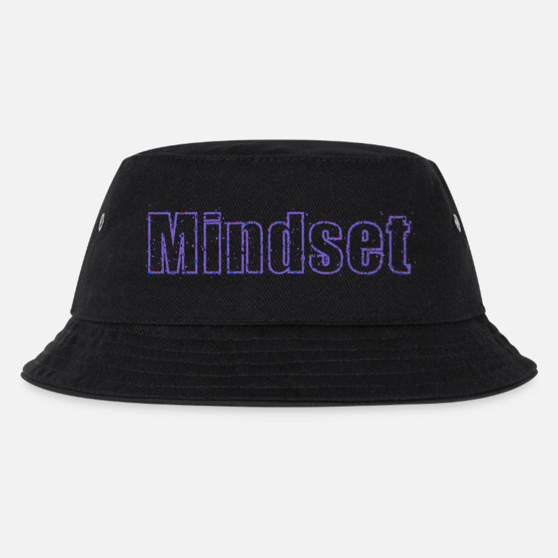 Mindset - Kinder Bucket Hat - Schwarz
