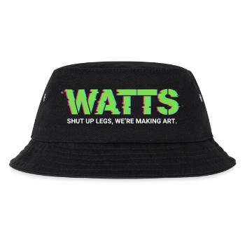 WATTS Neon Pop Art Tee - Kids’ Bucket Hat - black - Front