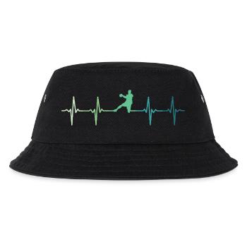 Handball, Herzschlag, Handball - Kinder Bucket Hat - Schwarz - Vorne