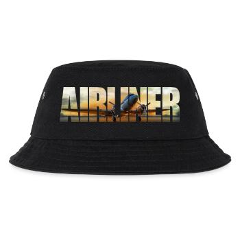 Airliner DC-3 - Kids’ Bucket Hat - black - Front
