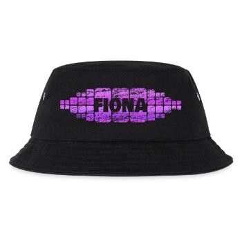Mama Fiona - Kinder Bucket Hat - Schwarz - Vorne