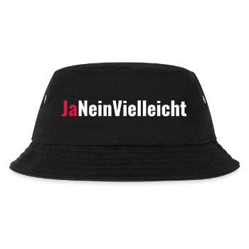 Antrag Verlobung Junggesellenabschied Geschenk - Kinder Bucket Hat - Schwarz - Vorne