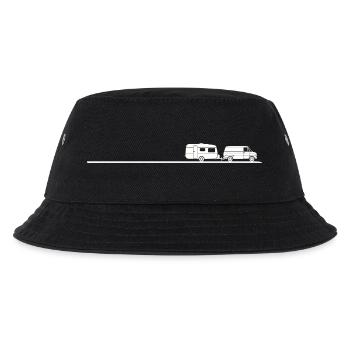 Chemise de camping caravane pour les amateurs de caravanes - Bob Enfant - noir - Devant