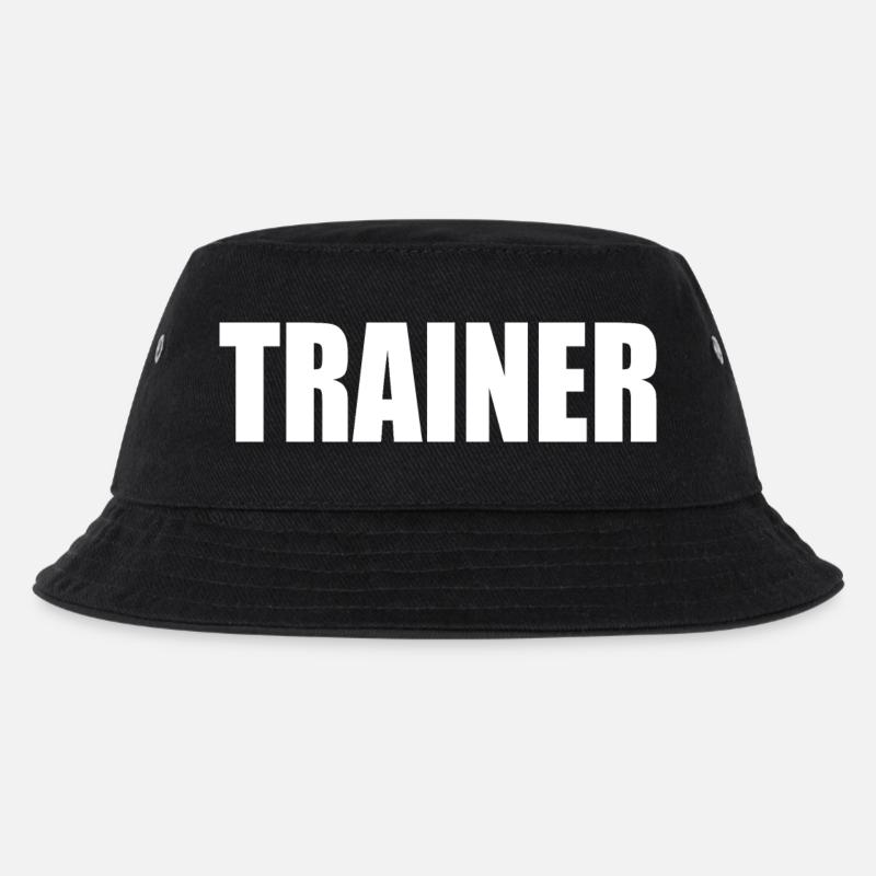Trainer - Kinder Bucket Hat - Schwarz