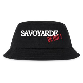 Savoyarde de ouf (blanc) - Bob Enfant - noir - Devant