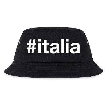 ITALIA Italy Hashtag - Kids’ Bucket Hat - black - Front