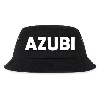 Azubi - Kinder Bucket Hat - Schwarz - Vorne