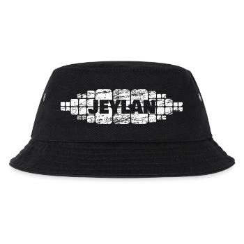 Mutti Jeylan - Kinder Bucket Hat - Schwarz - Vorne