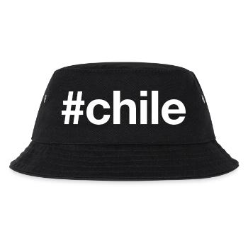 CHILE Hashtag - Kinder Bucket Hat - Schwarz - Vorne