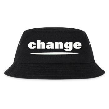Change - Kids’ Bucket Hat - black - Front