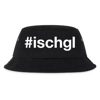 ISCHGL Hashtag - Kinder Bucket Hat - Schwarz - Vorne