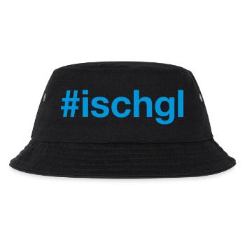 ISCHGL Austria Österreich - Kinder Bucket Hat - Schwarz - Vorne