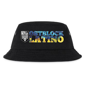 Ostblock Latino Ukrainer Ukraine Geschenk - Kinder Bucket Hat - Schwarz - Vorne
