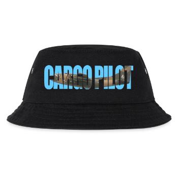 Cargo pilot C-123 - Kinder Bucket Hat - Schwarz - Vorne