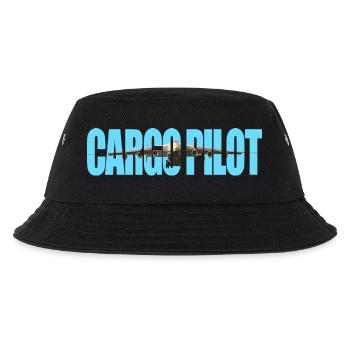 Cargo pilot An-225 - Kinder Bucket Hat - Schwarz - Vorne