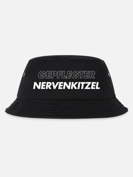 Gepflegter Nervenkitzel  - Kinder Bucket Hat - Schwarz