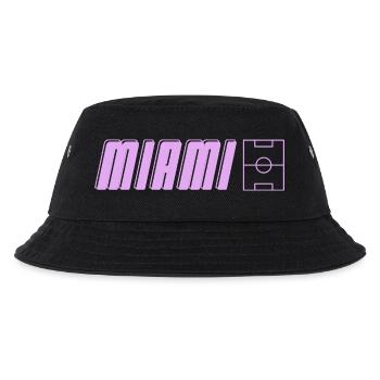 Miami Soccer Passion - Kinder Bucket Hat - Schwarz - Vorne