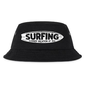 Surfing Vacances d'Été à la Mer Style Vintage - Bob Enfant - noir - Devant
