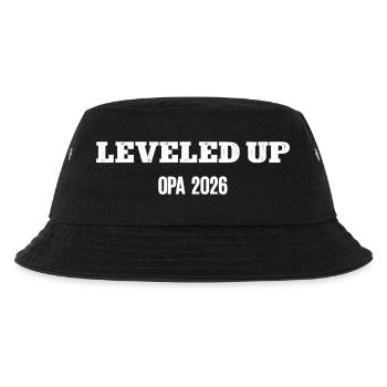 OPA 2026 Enkelkind Großvater Werden Babyverkündung - Kinder Bucket Hat - Schwarz - Vorne