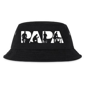 Silhouette de menuisier Papa Carpenter - Bob Enfant - noir - Devant