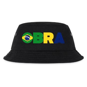 Brazil - Kids’ Bucket Hat - black - Front