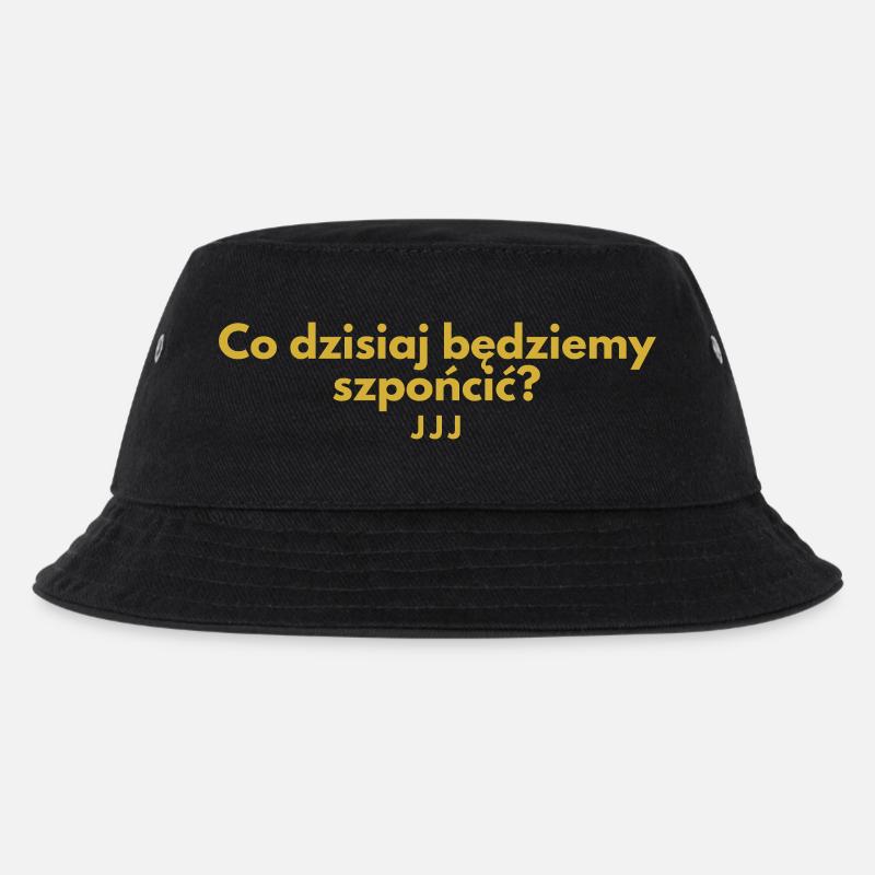 Was werden wir heute kratzen? - Kinder Bucket Hat - Schwarz