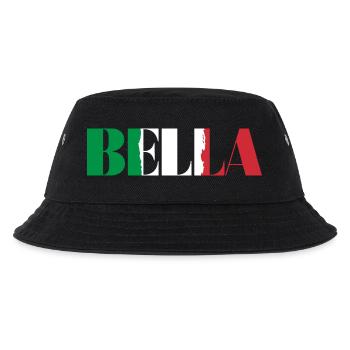 Bella Italia - Kids’ Bucket Hat - black - Front