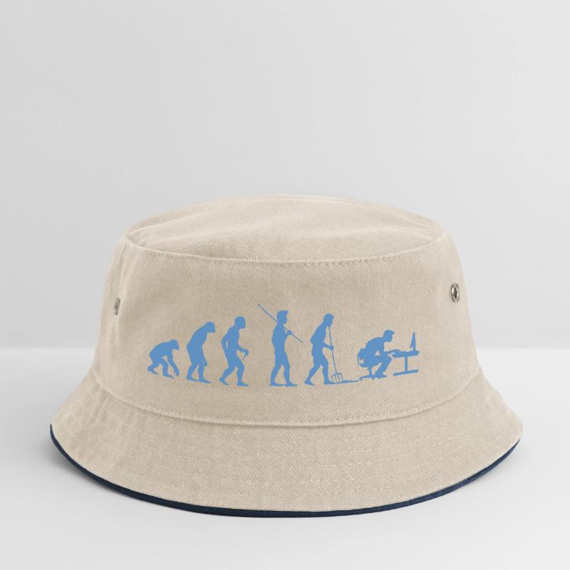 Programmierer Evolution Informatiker Entwickler Kinder Bucket Hat