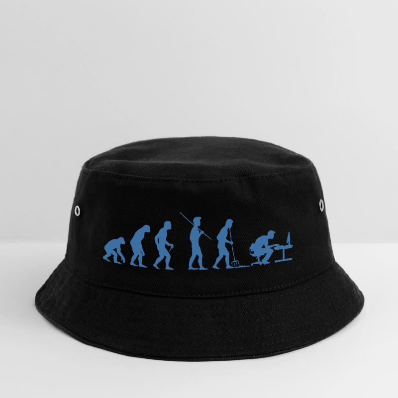 Programmierer Evolution Informatiker Entwickler Kinder Bucket Hat