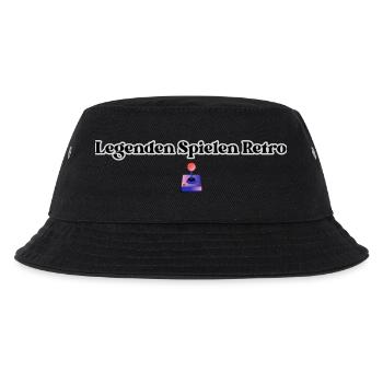 Legenden spielen Retro - Kinder Bucket Hat - Schwarz - Vorne