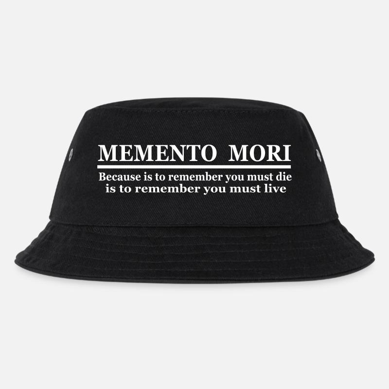 Memento Mori - Kids’ Bucket Hat - black