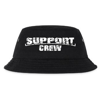 Support Crew in Grunge Style - Kids’ Bucket Hat - black - Front