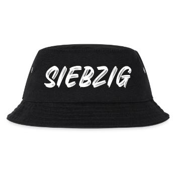 70. Geburtstag - Siebzig - 70 - Kinder Bucket Hat - Schwarz - Vorne