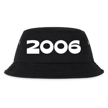 2006 Birthday Template Personalize Design - Kids’ Bucket Hat - black - Front