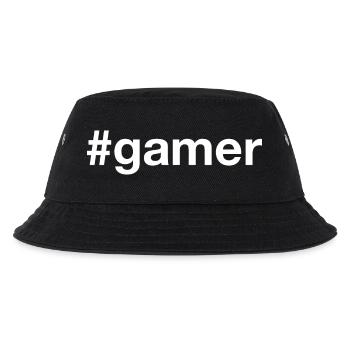 GAMER Hashtag - Bob Enfant - noir - Devant