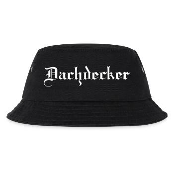 Der Dachdecker - Kinder Bucket Hat - Schwarz - Vorne