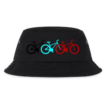 Bicycle Bike Bicycles - Kids’ Bucket Hat - black - Front