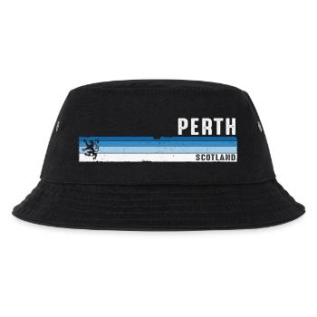 Perth, Schottland: Landschaftliche Schönheit und kultureller Charme - Kinder Bucket Hat - Schwarz - Vorne