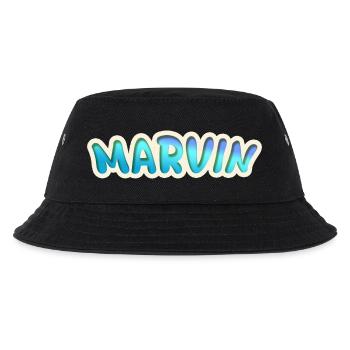 Geschenk für Marvin - Kinder Bucket Hat - Schwarz - Vorne