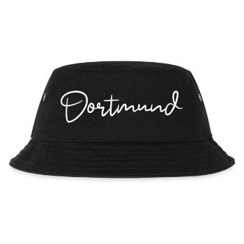 Dortmund - Kinder Bucket Hat - Schwarz - Vorne